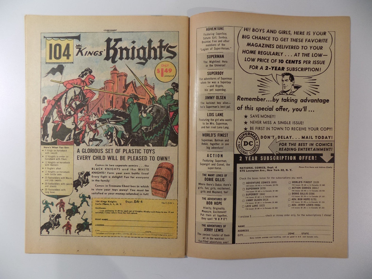 Action #301 DC Comic June 1963 Fine