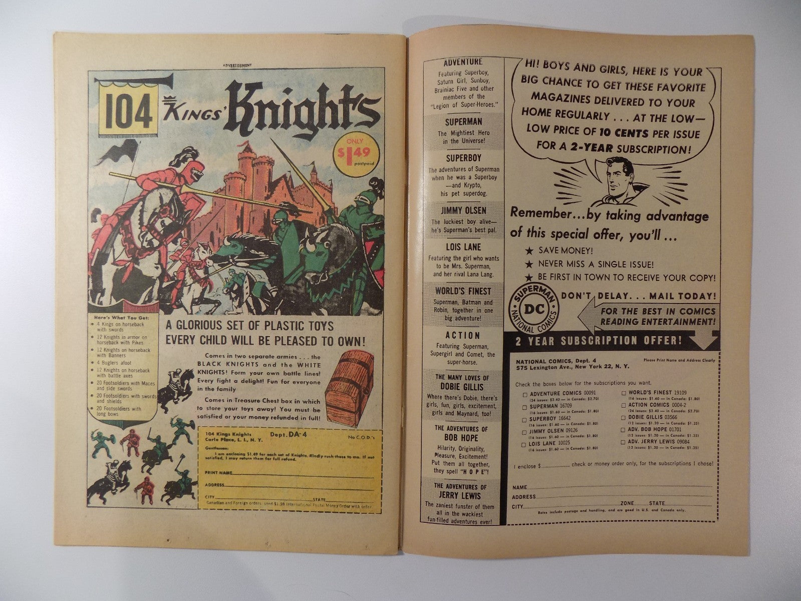 Action #301 DC Comic June 1963 Fine