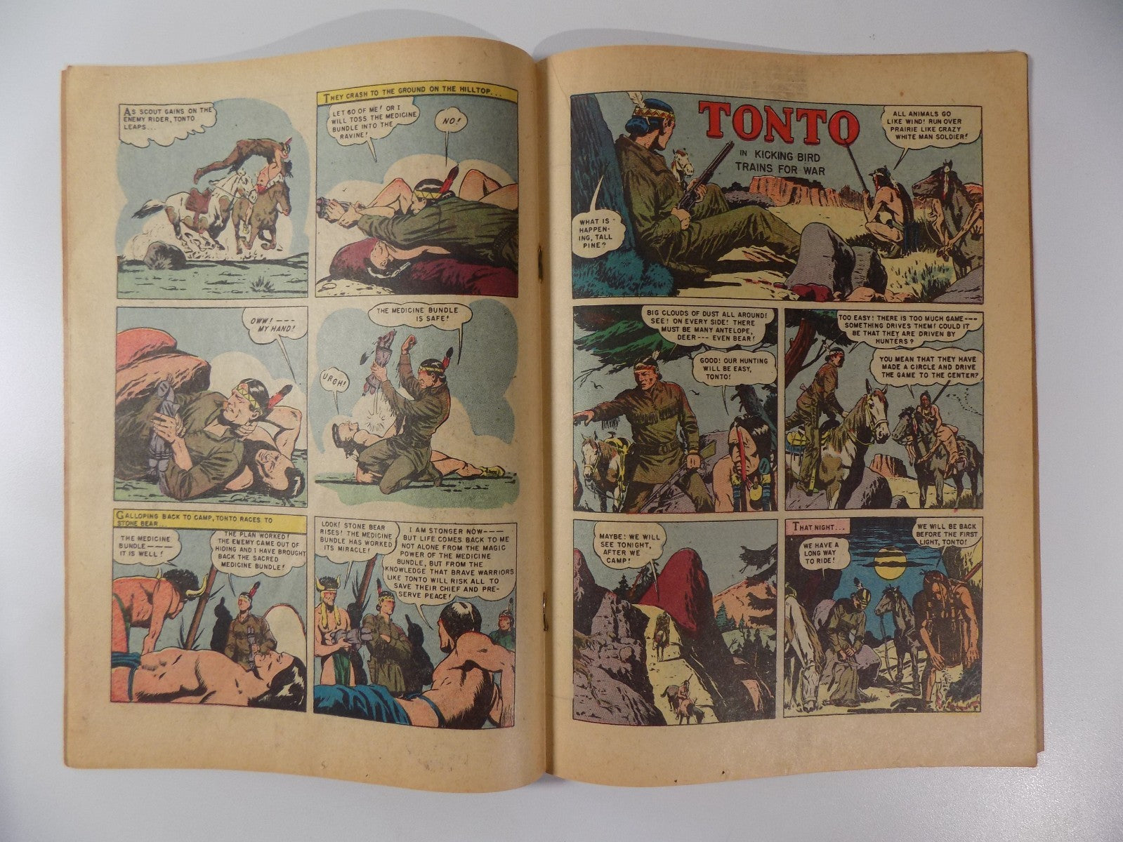 Tonto #2 Dell Comic Aug.-Oct. 1951 Very Good/Fine