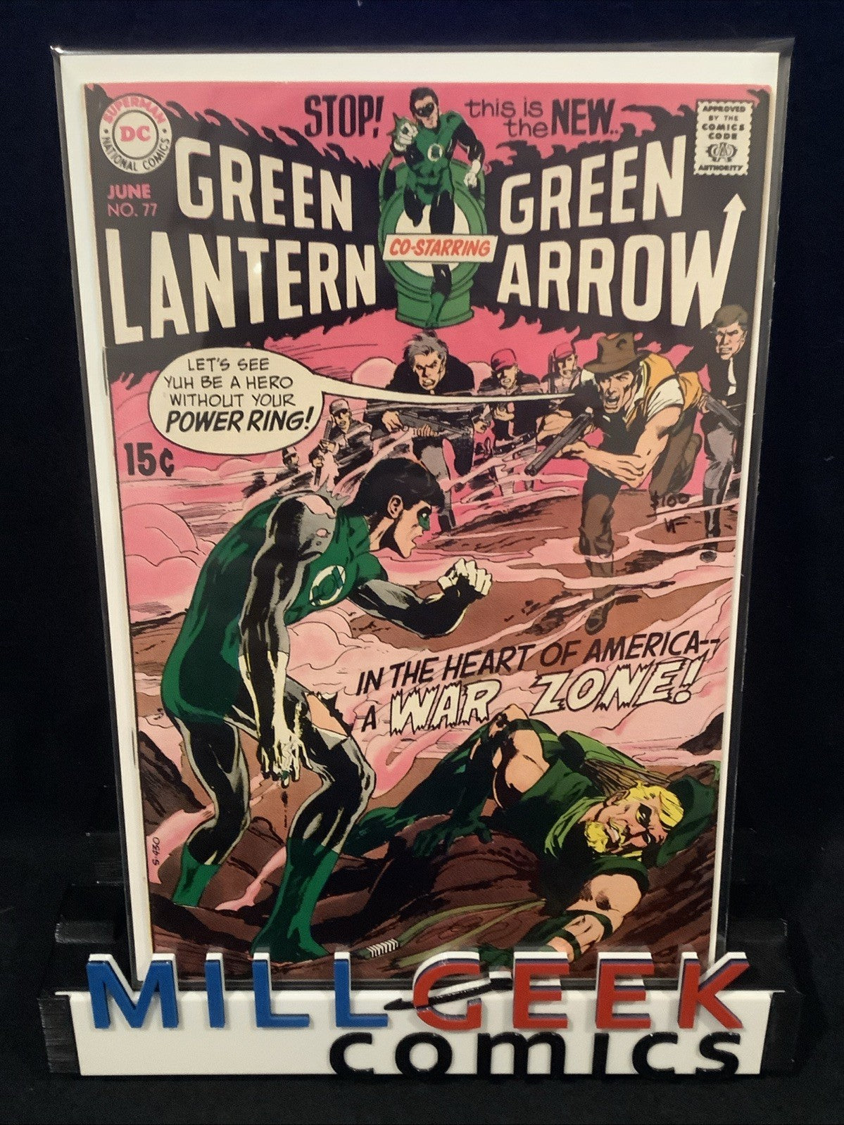 Green Lantern #77 (DC Comics June 1970) VF (8.0) Neal Adams, Denny O’Neil