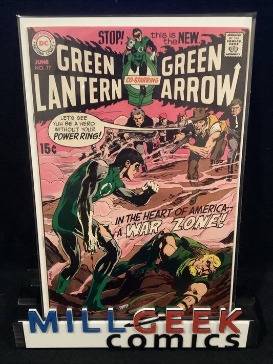 Green Lantern #77 (DC Comics June 1970) VF (8.0) Neal Adams, Denny O’Neil