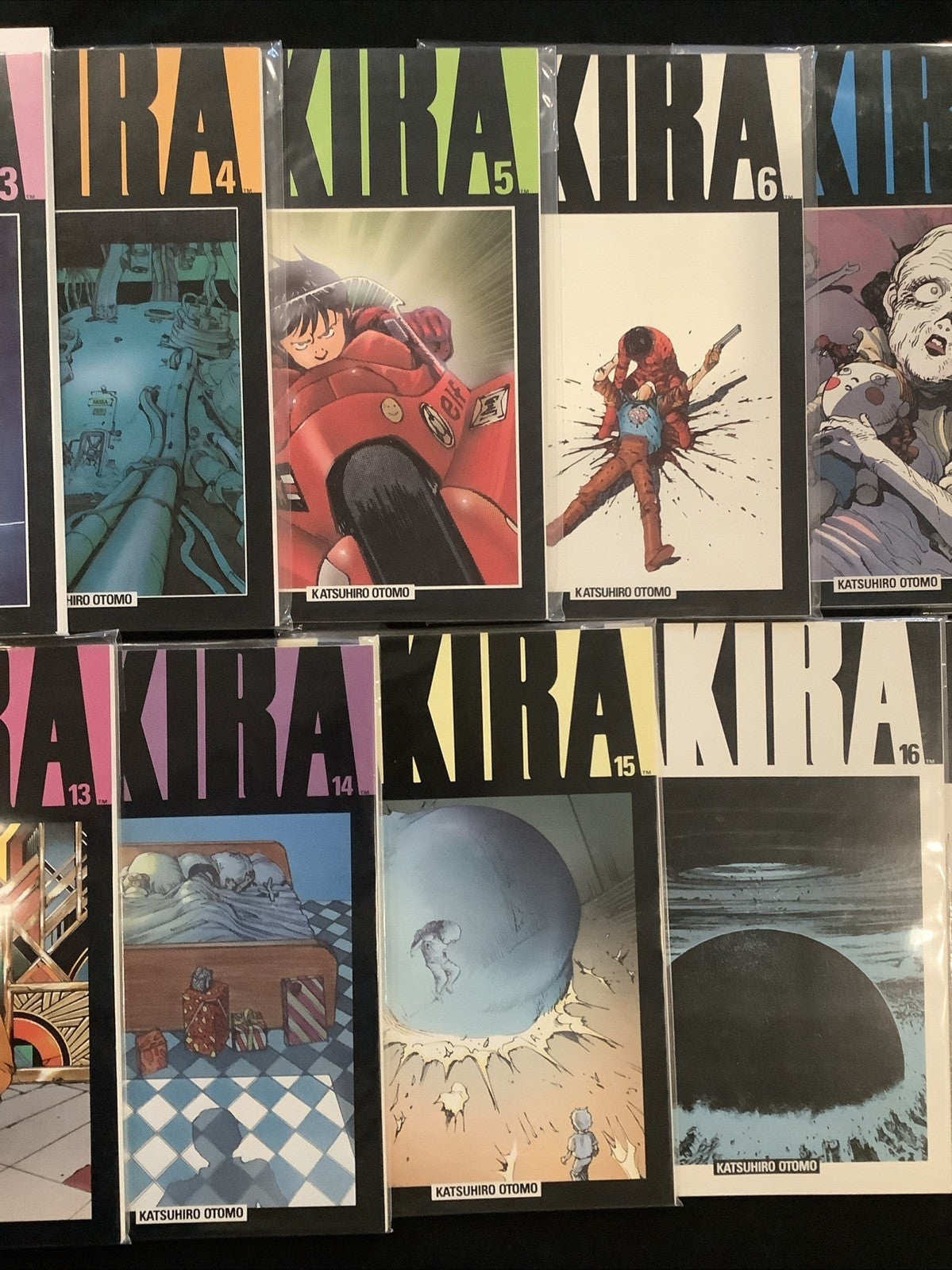 Akira #1-38 Complete Comic Set, Epic, Katsuhiro Otomo, Nice Looking VF+ - NM Avg