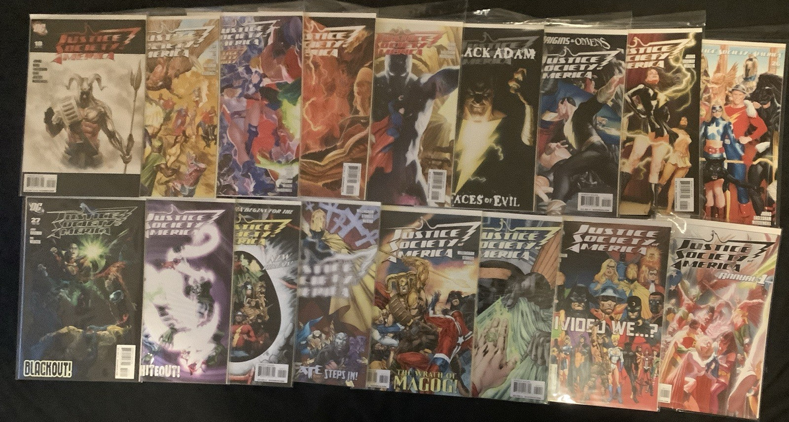 Justice Society Comic Bundle: See Photos And Description, 58 Comic Books Total