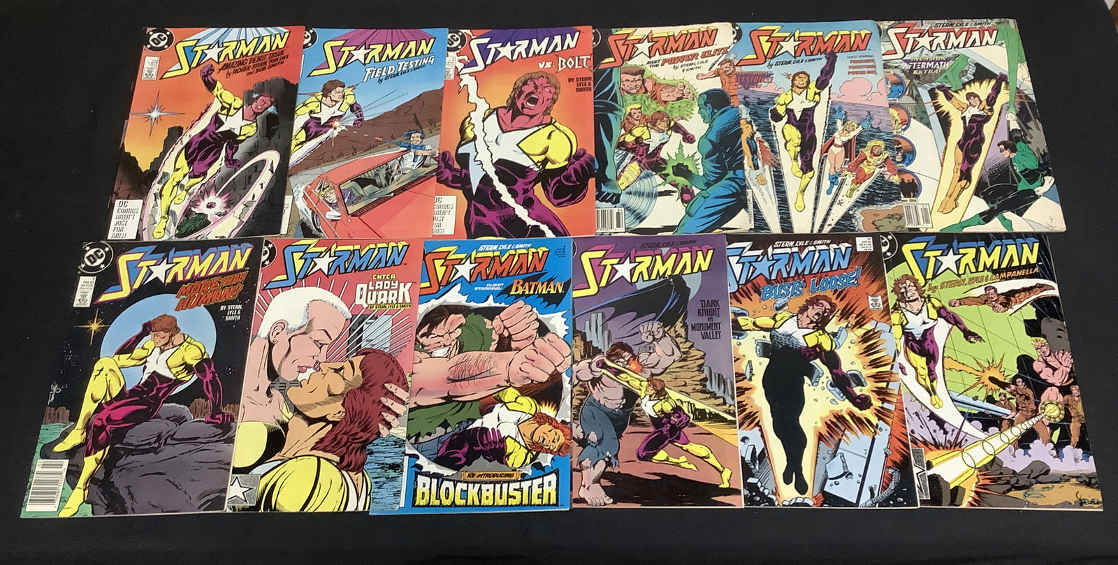 Starman #1-12 Comic Lot, DC 1988, Roger Stern, 1st Starman (William Payton)