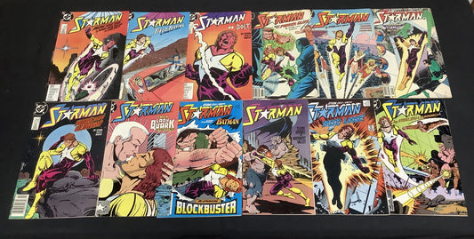 Starman #1-12 Comic Lot, DC 1988, Roger Stern, 1st Starman (William Payton)