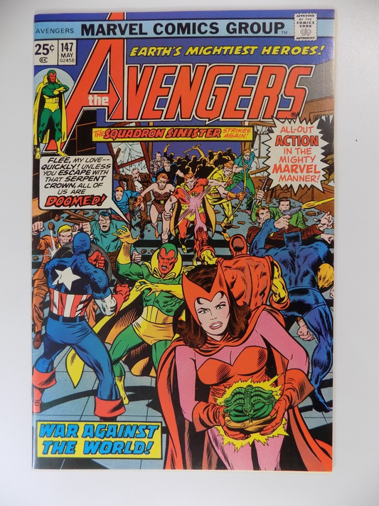 Avengers #147 Marvel Comic May 1976 Very Fine/Near Mint