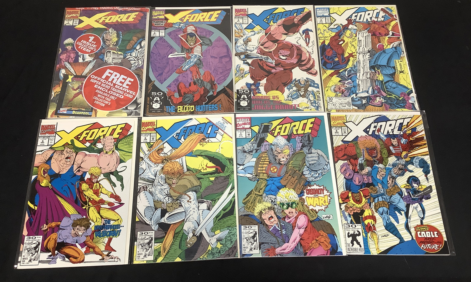 X-Force #1-129 & Annual #1 #2 #3 ‘99 & #-1, Early Deadpool