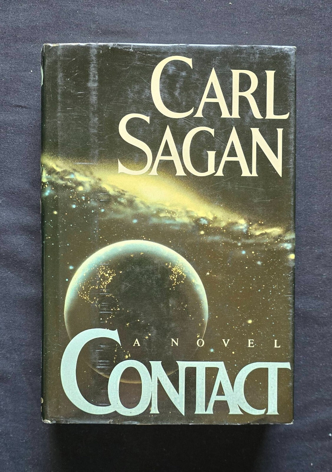 Contact By Carl Sagan (1985, HC) JD