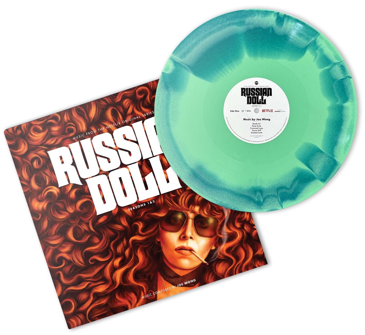 Russian Doll Seasons I & II Soundtrack Green Blue Vinyl LP Record Store New