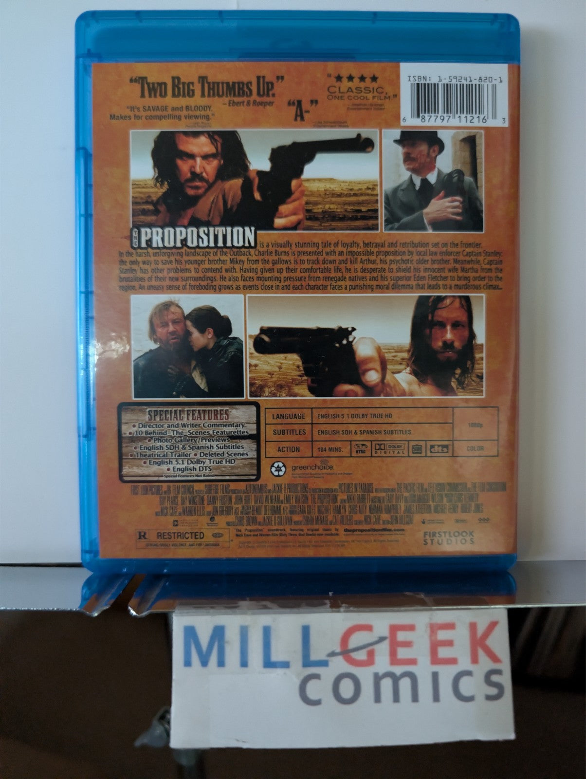 The Revenant / The Proposition, 2 Western Movies Set (Blu-Ray) -JD
