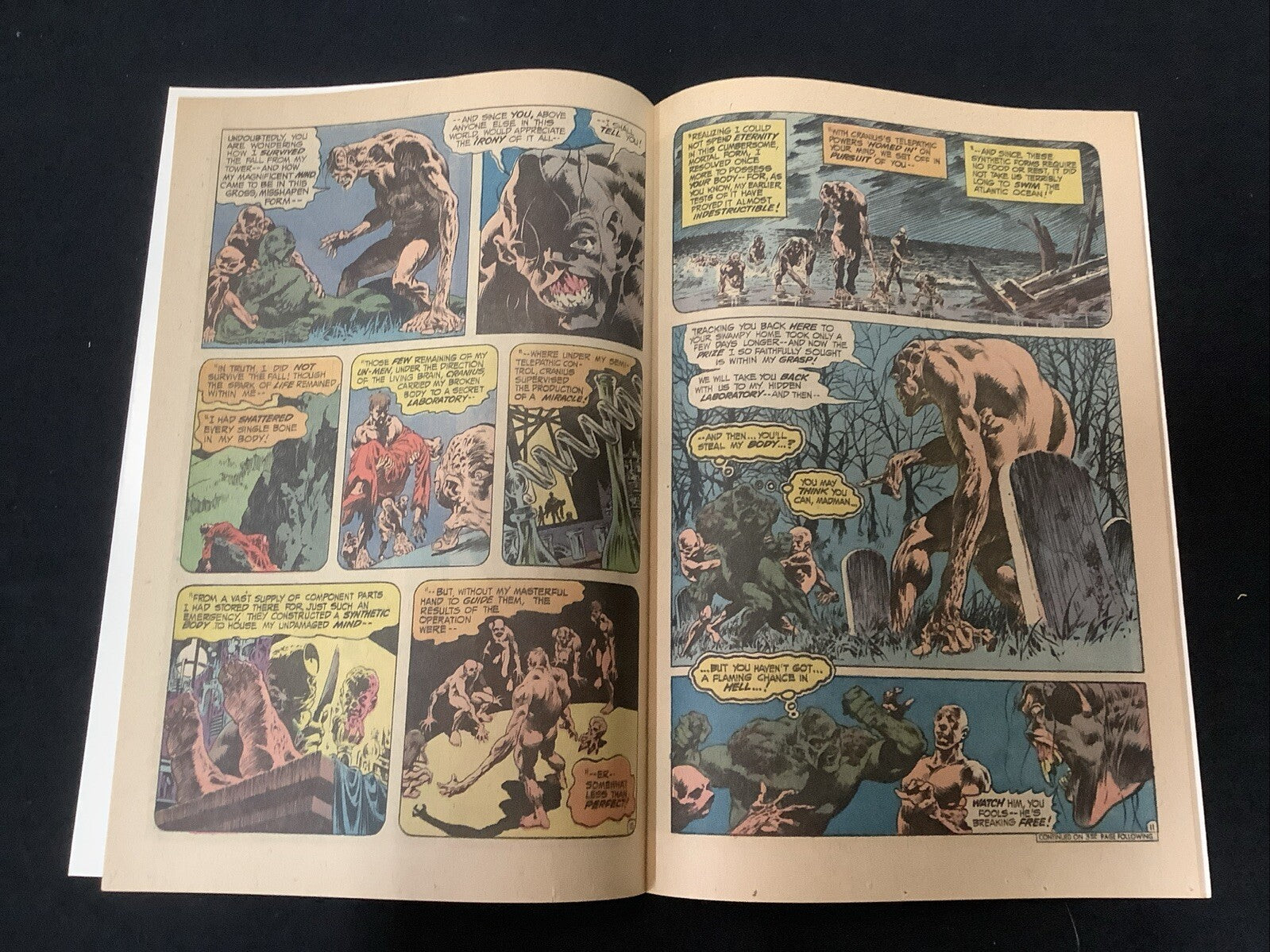 Swamp Thing #10 (1974) VF/NM (9.0) Len Wein/Bernie Wrightson, Last Wrightson
