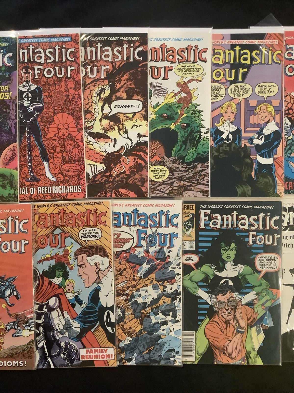 Fantastic Four #238-320 Comic Lot, Marvel, John Byrne, Malice, Dr Doom, Galactus