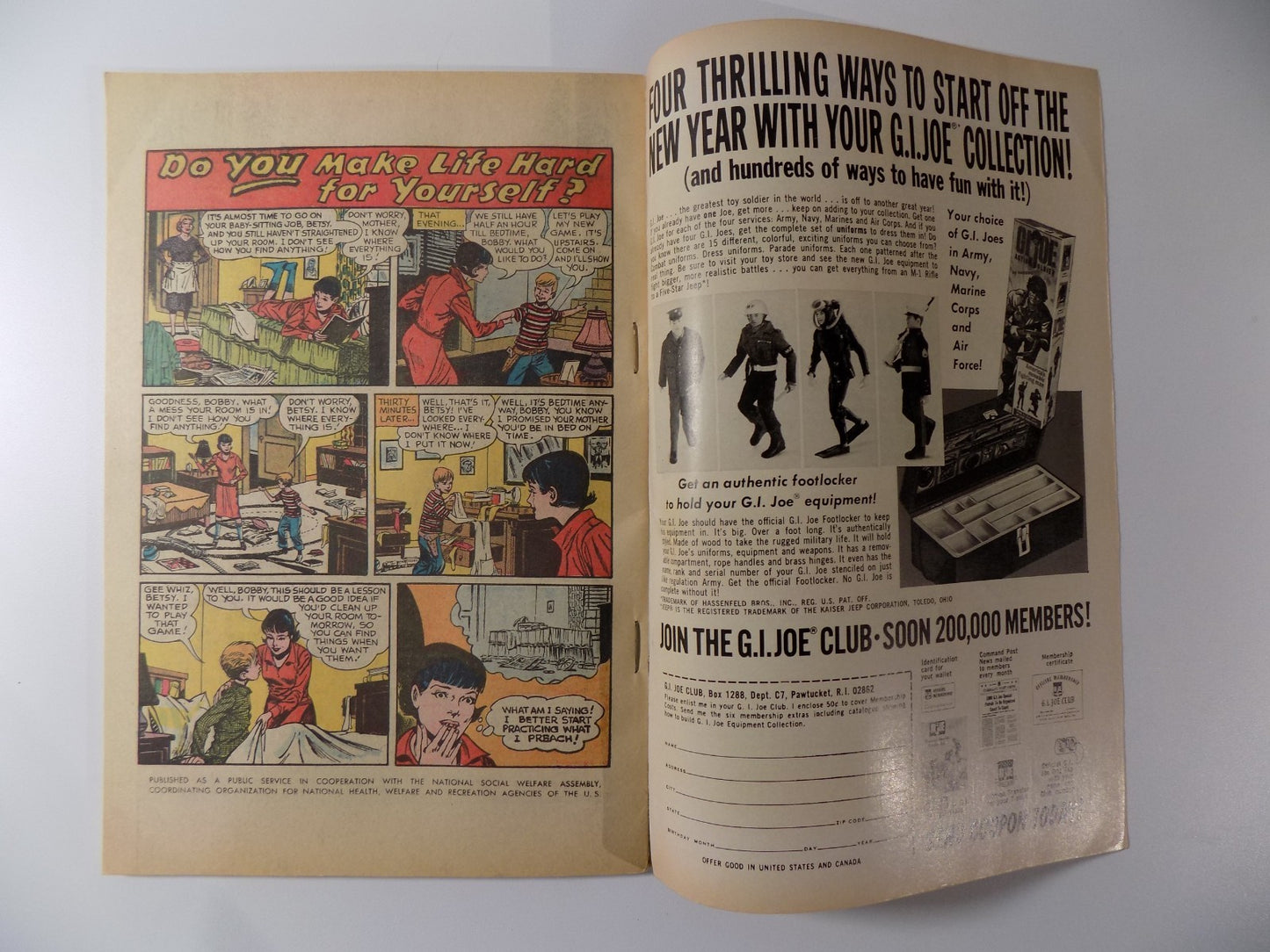 Action #334 DC Comic March 1966 Fine+