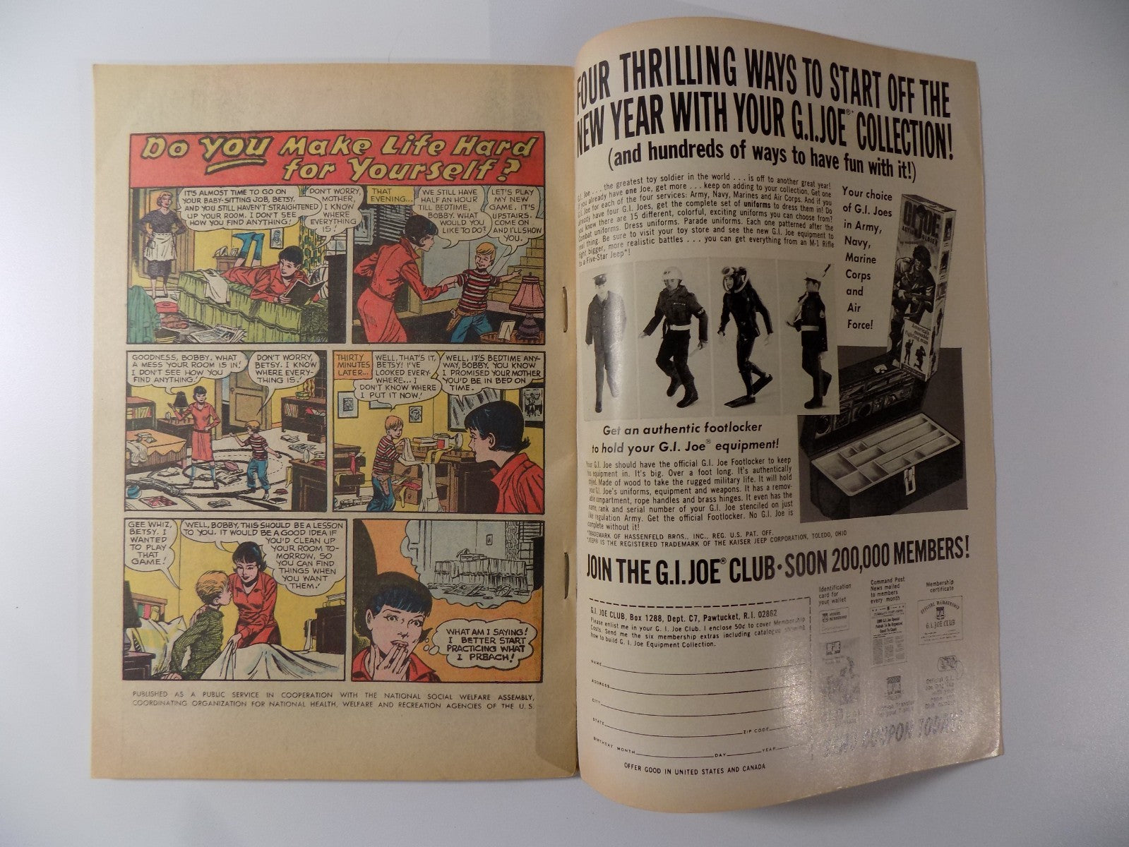 Action #334 DC Comic March 1966 Fine+