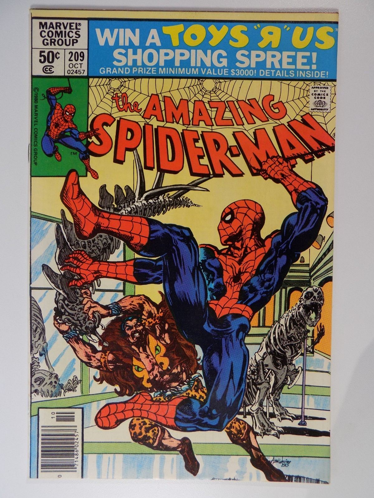 Amazing Spider-Man #209 Marvel Comic Very Fine- October 1980