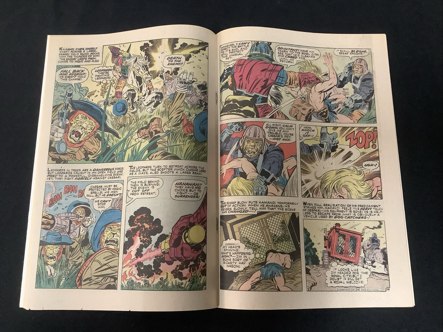 Kamandi, the Last Boy on Earth #1 (DC Comics October-November 1972) VF/NM (9.0)
