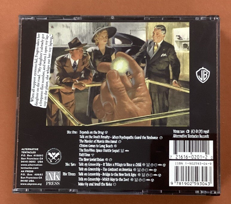 Jello Biafra, Spoken Word, LP + If Evolution Is Outlawed, CD (like New) -JD