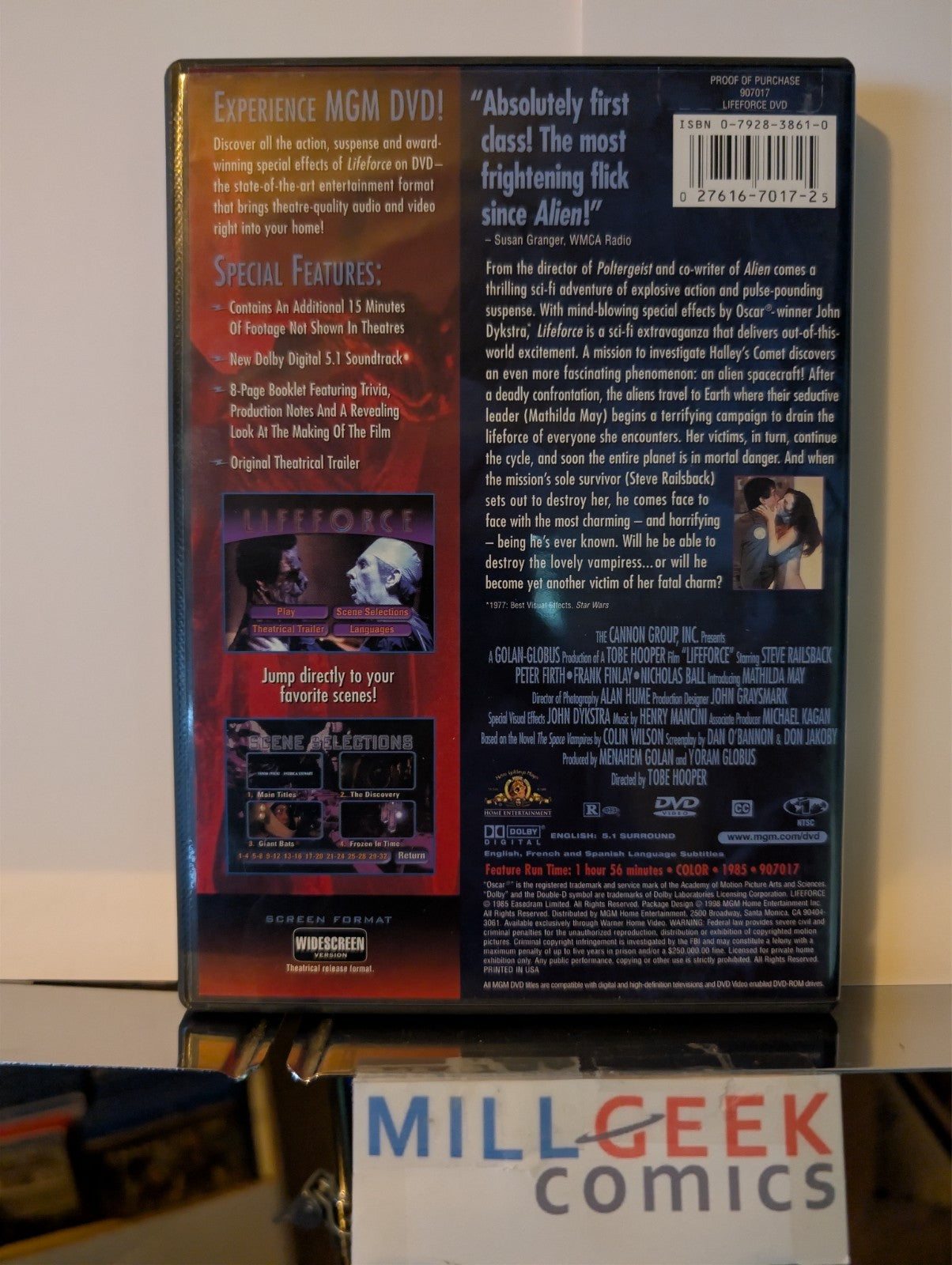 Lifeforce / Pandorum / Impostor, 3 Sci-Fi Horror Movies (DVD) -JD
