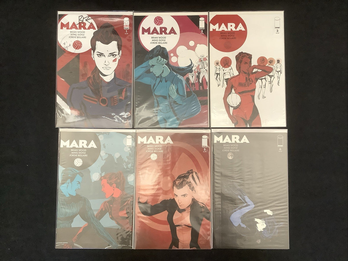 Mara #1-6 Complete Comic Set, Image, Brian Wood/Ming Doyle, #1 Signed!