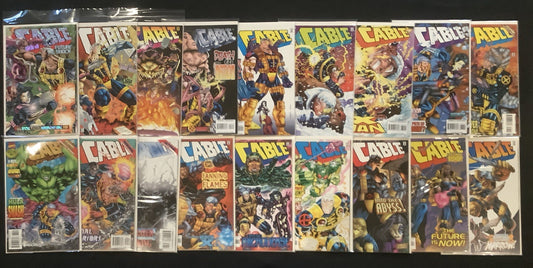 Cable #25-60 Comic Lot, Marvel Comics, Joe Casey, 1st Harbinger Of Apocalypse