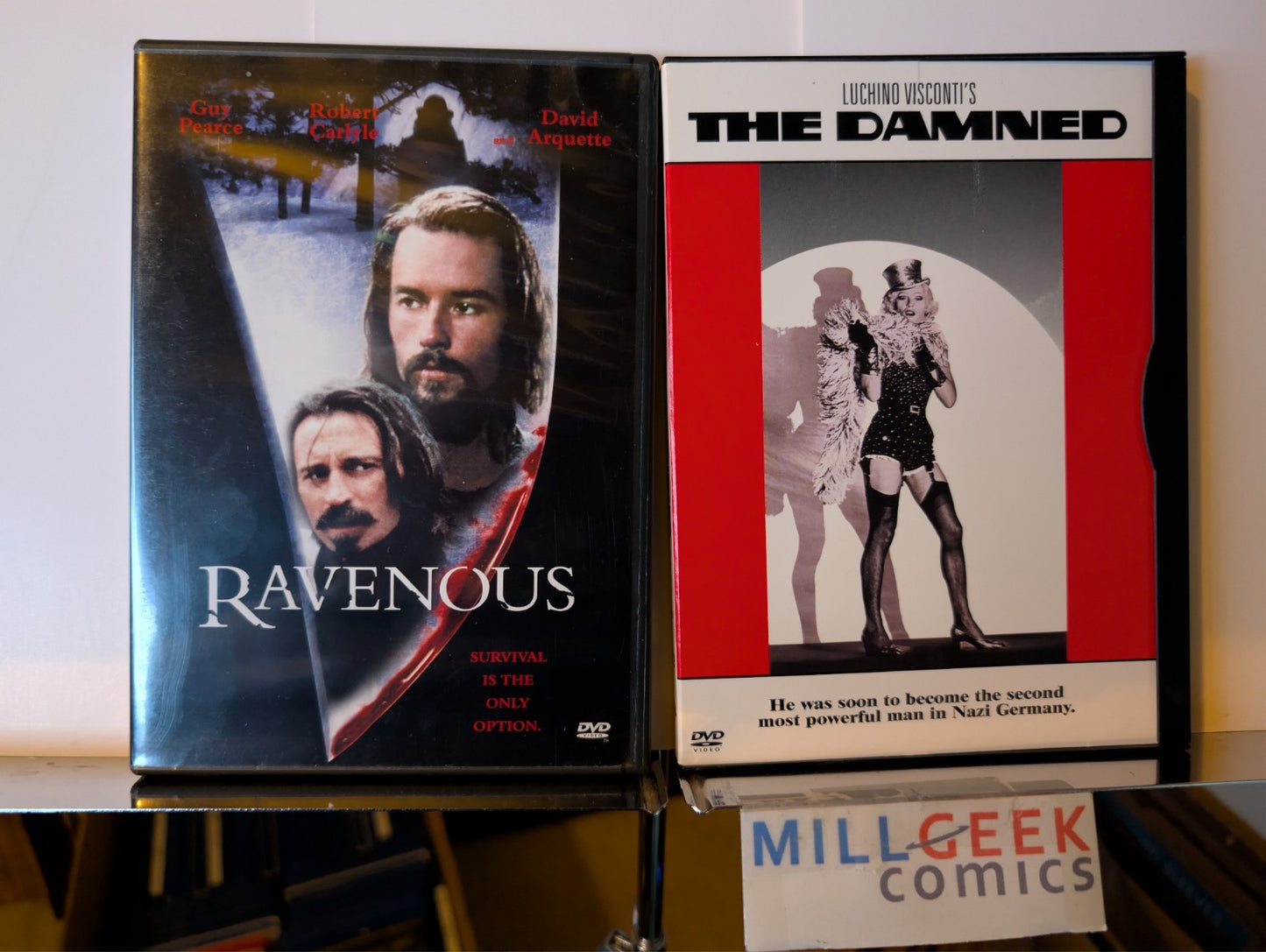 Ravenous (Guy Pearce) / Luchino Visconti's The Damned, 2 Movie Set(DVD) -JD