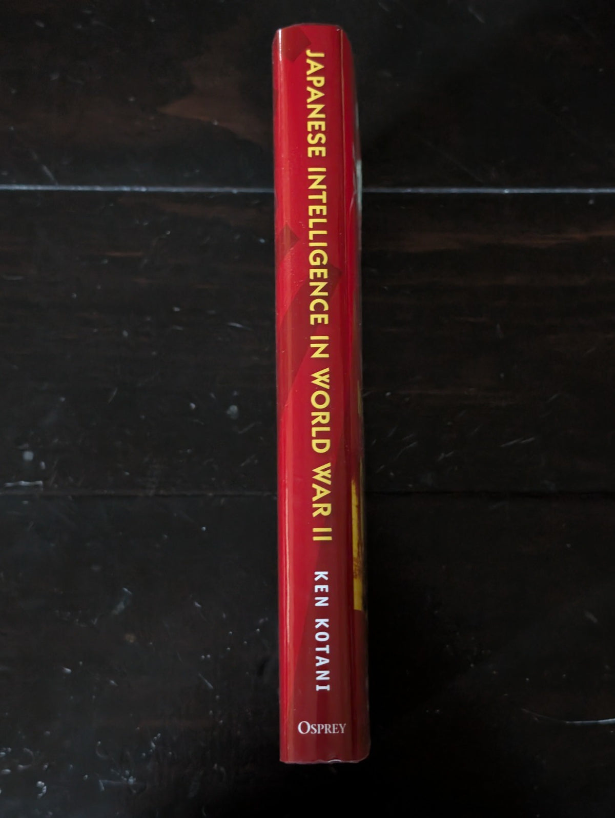 Japanese Intelligence In World War II by Ken Kotani - 2009 Osprey Hardcover -JD