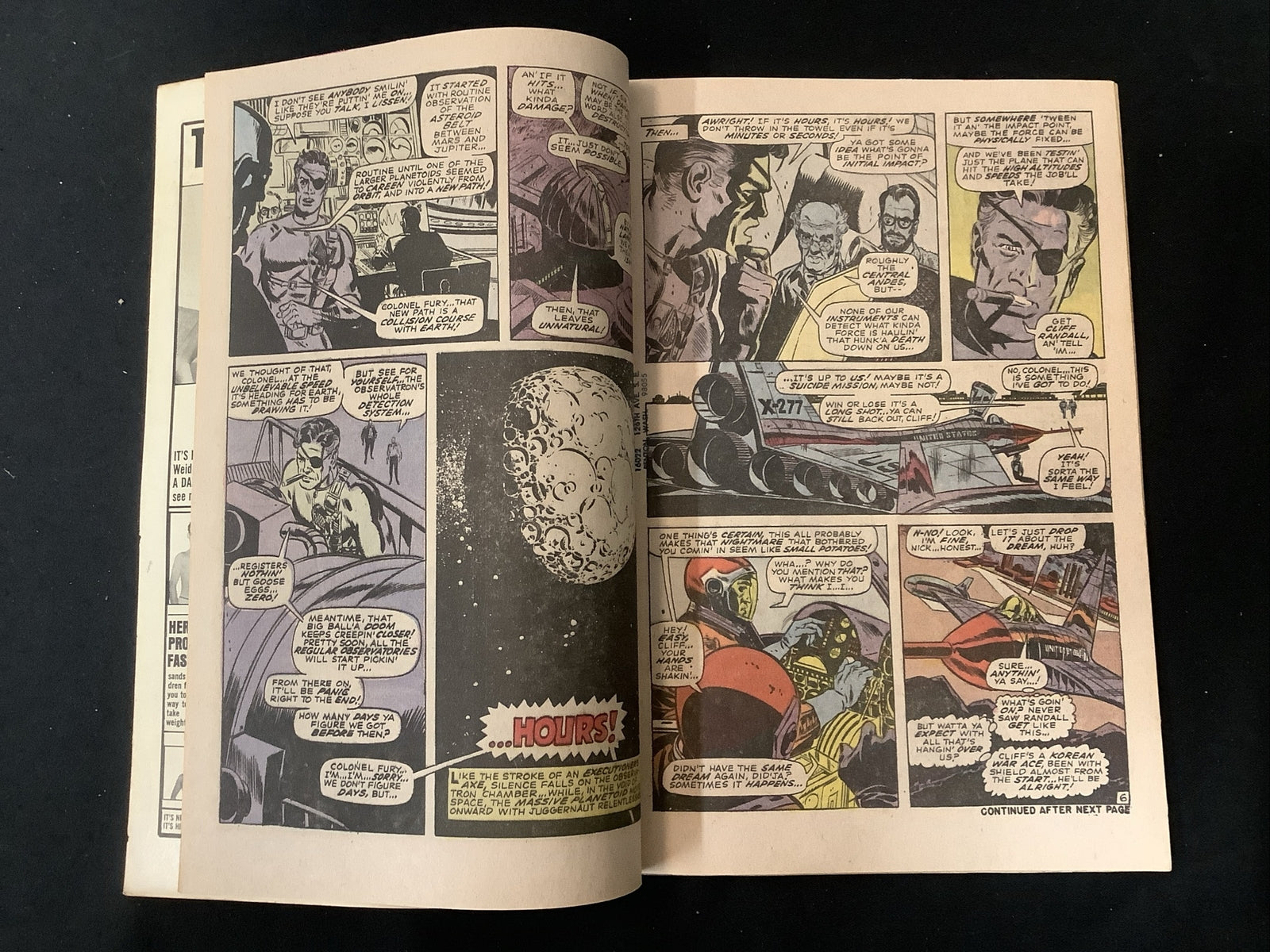 Nick Fury Agent Of Shield #6 (1968) F+ (6.5)  Jim Steranko, “Doom Must Fall”