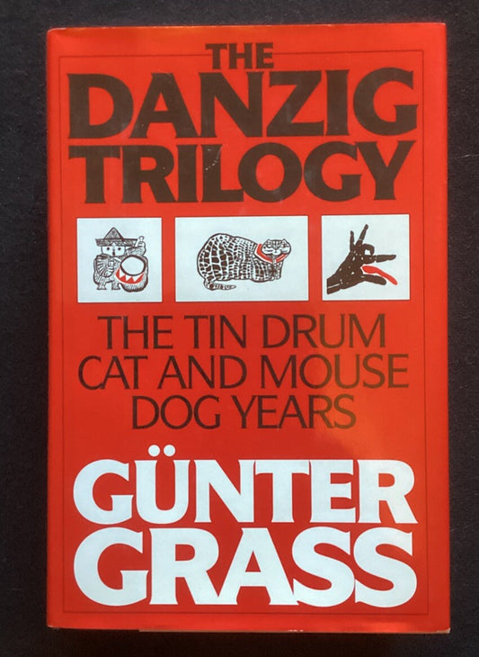 The Danzig Trilogy by Gunter Grass 1987 Hardcover with Dust Jacket -JD