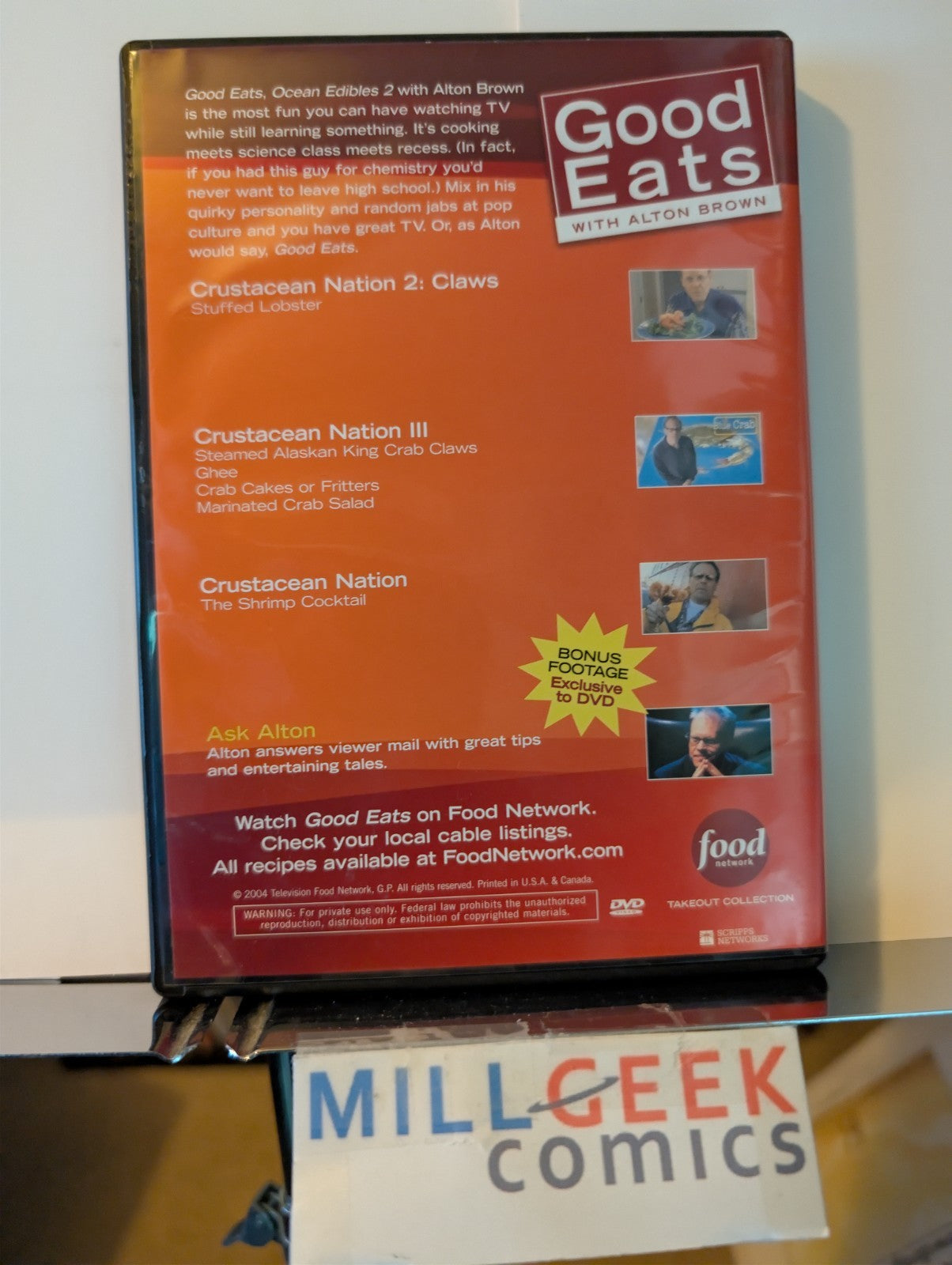 Good Eats with Alton Brown, Lot of 18 DVDs, Over 50 Episodes! (DVD) -JD