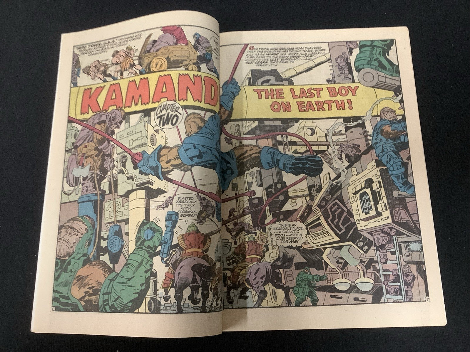Kamandi, the Last Boy on Earth #3 (DC Comics February 1973) VF+ (8.5) Jack Kirby