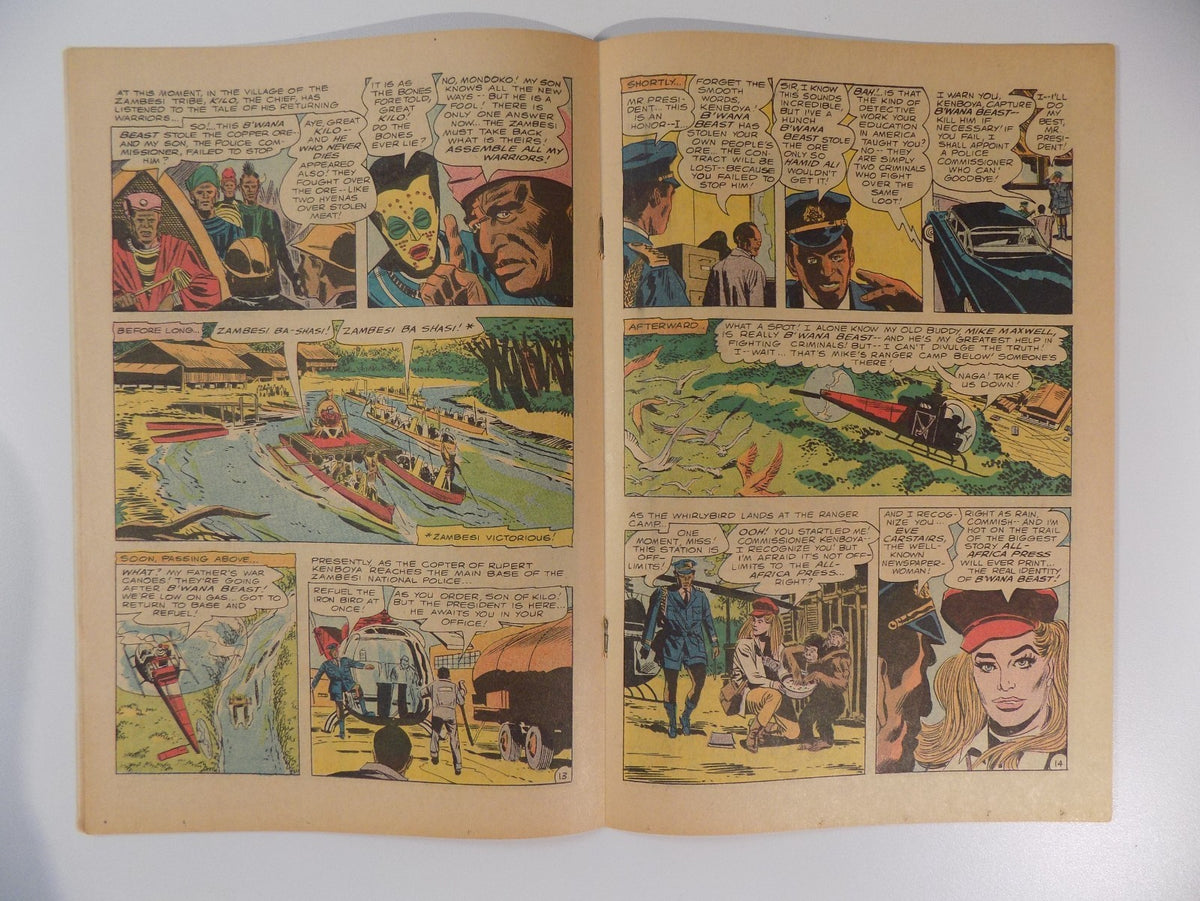 Showcase #67 B'wana Beast DC Comic April 1967 Fine/Very Fine