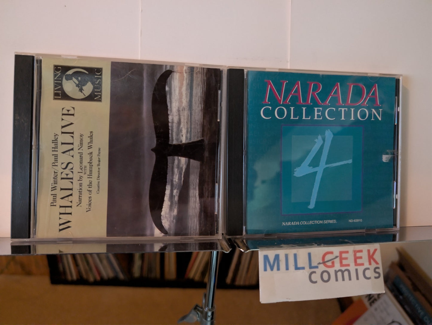 Electronic Jazz Music 2 CD Lot (Whales Alive, Narada Collection 4) -JD