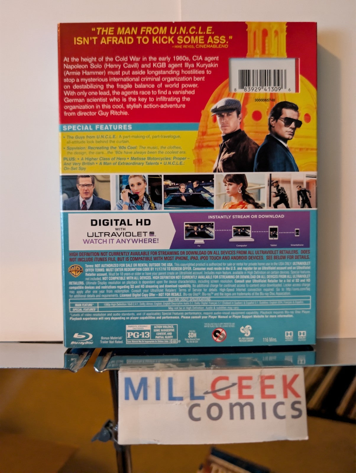 The Man from U.N.C.L.E. / Tinker Tailor Soldier Spy, 2 Movie Set (Blu-ray) -JD