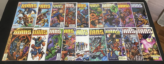 The Titans #1-50 + Annual 1 + Secret Files 1-2 Complete Set, Double Cover #1’s