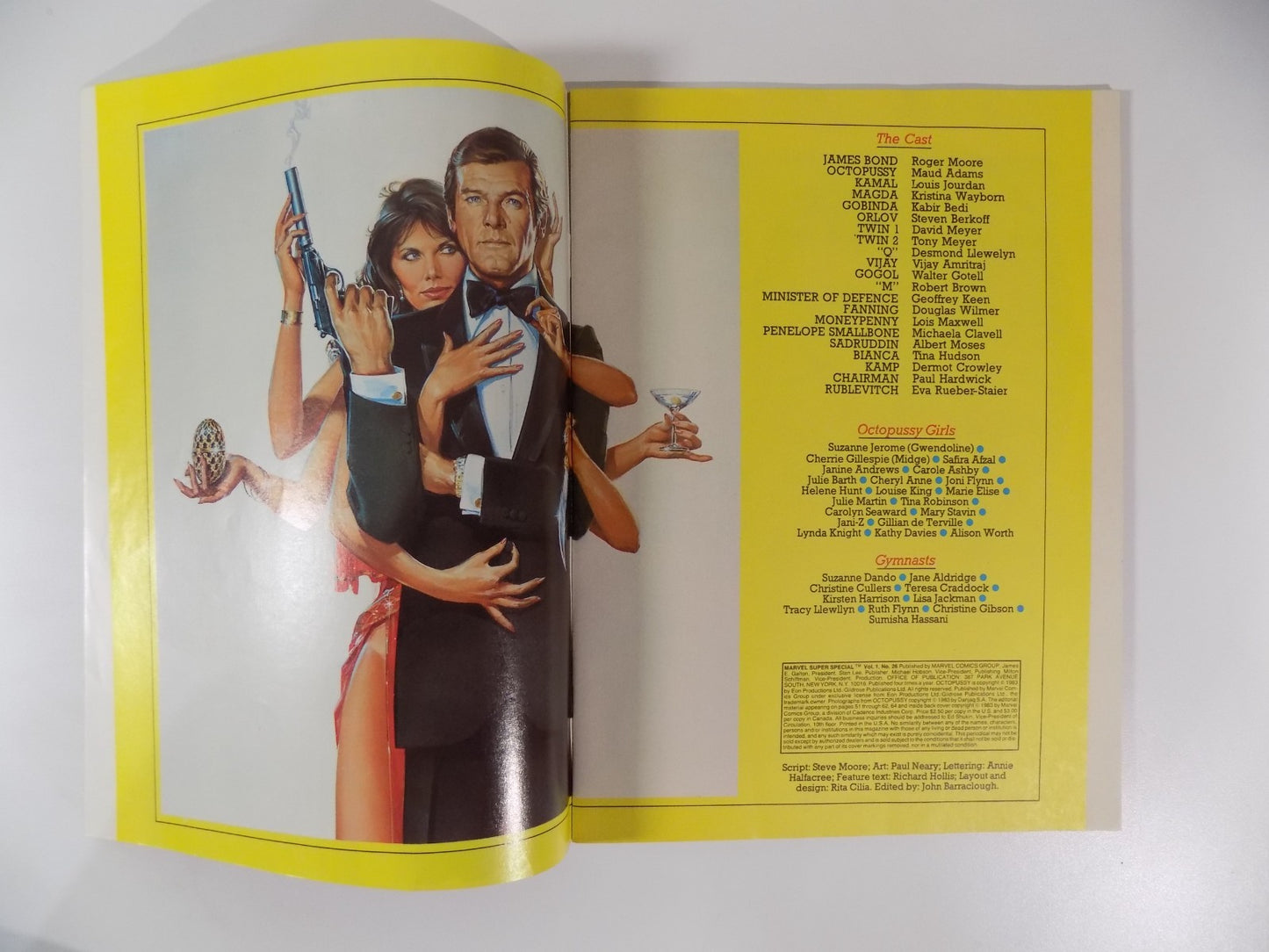 Marvel Super Special #26 James Bond 007 Octopussy 1983 VF/NM