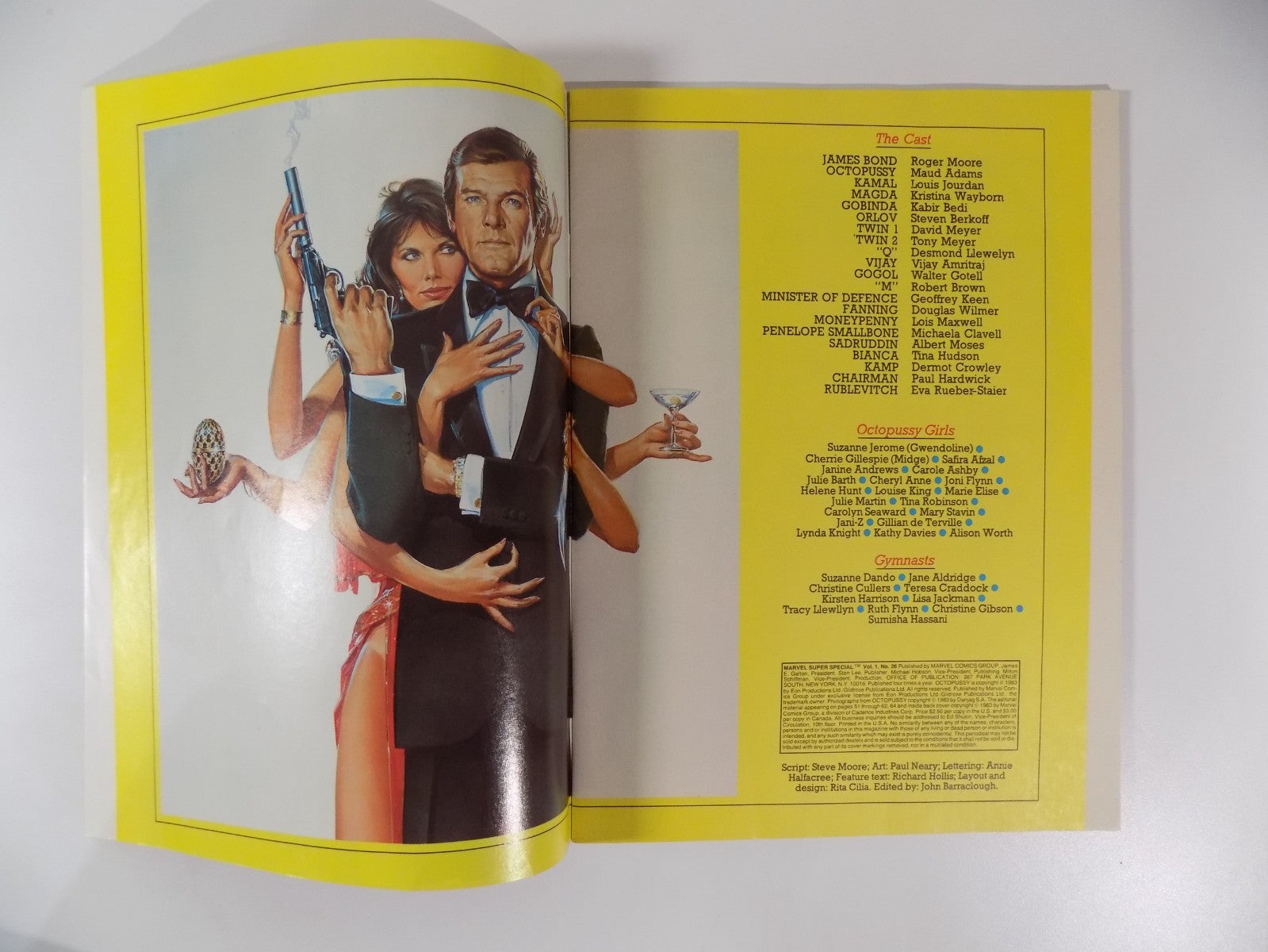 Marvel Super Special #26 James Bond 007 Octopussy 1983 VF/NM