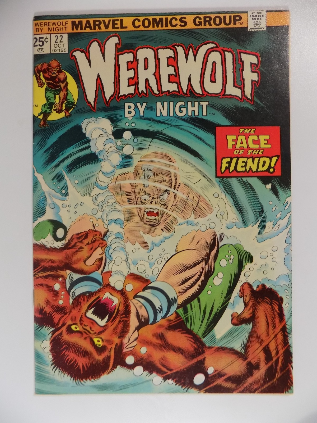 Werewolf by Night #22 Marvel Comic October 1974 Very Fine/Near Mint