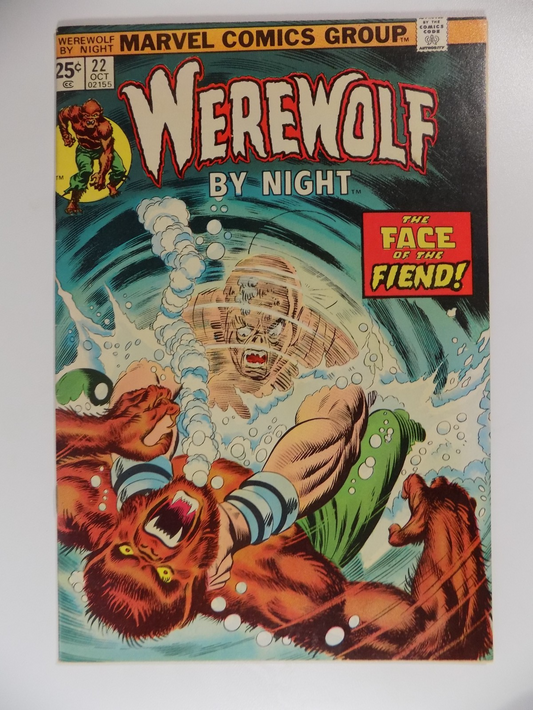 Werewolf by Night #22 Marvel Comic October 1974 Very Fine/Near Mint