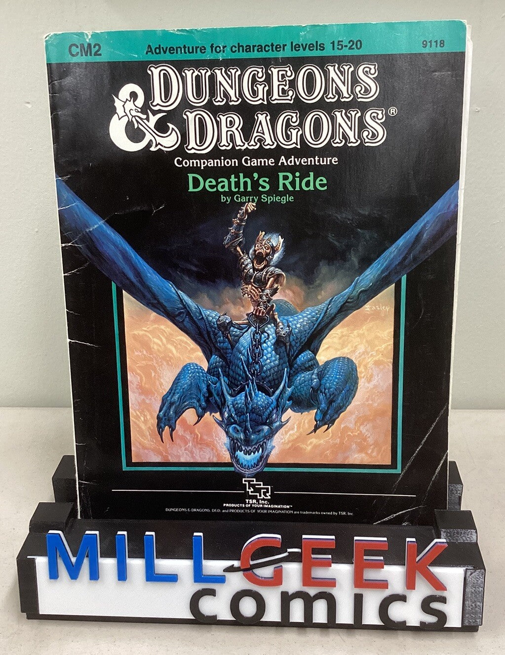 TSR 9118, CM2, Dungeons & Dragons Adventure Module, Death’s Ride 1984