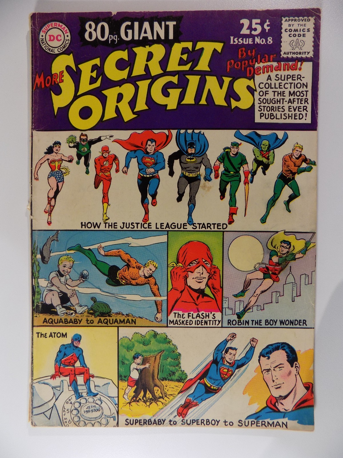 80 Page Giant #8 DC Comic March 1965 Fine-