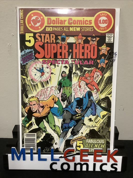 DC Dollar Comics 5 Star Super-Hero Spectacular (1977) VF (8.0) Neal Adams Cover