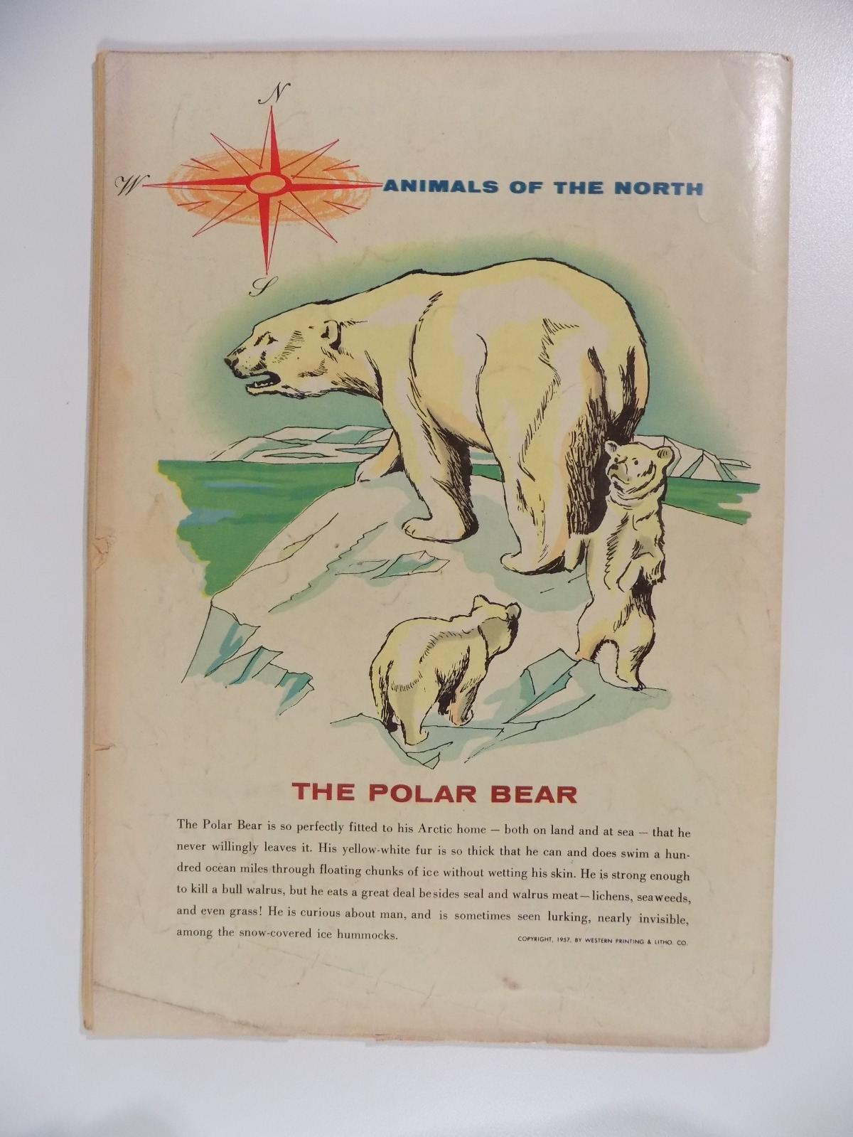 Sergeant Preston o/t Yukon #22 Dell Comic Feb.-April 1957 Fine+