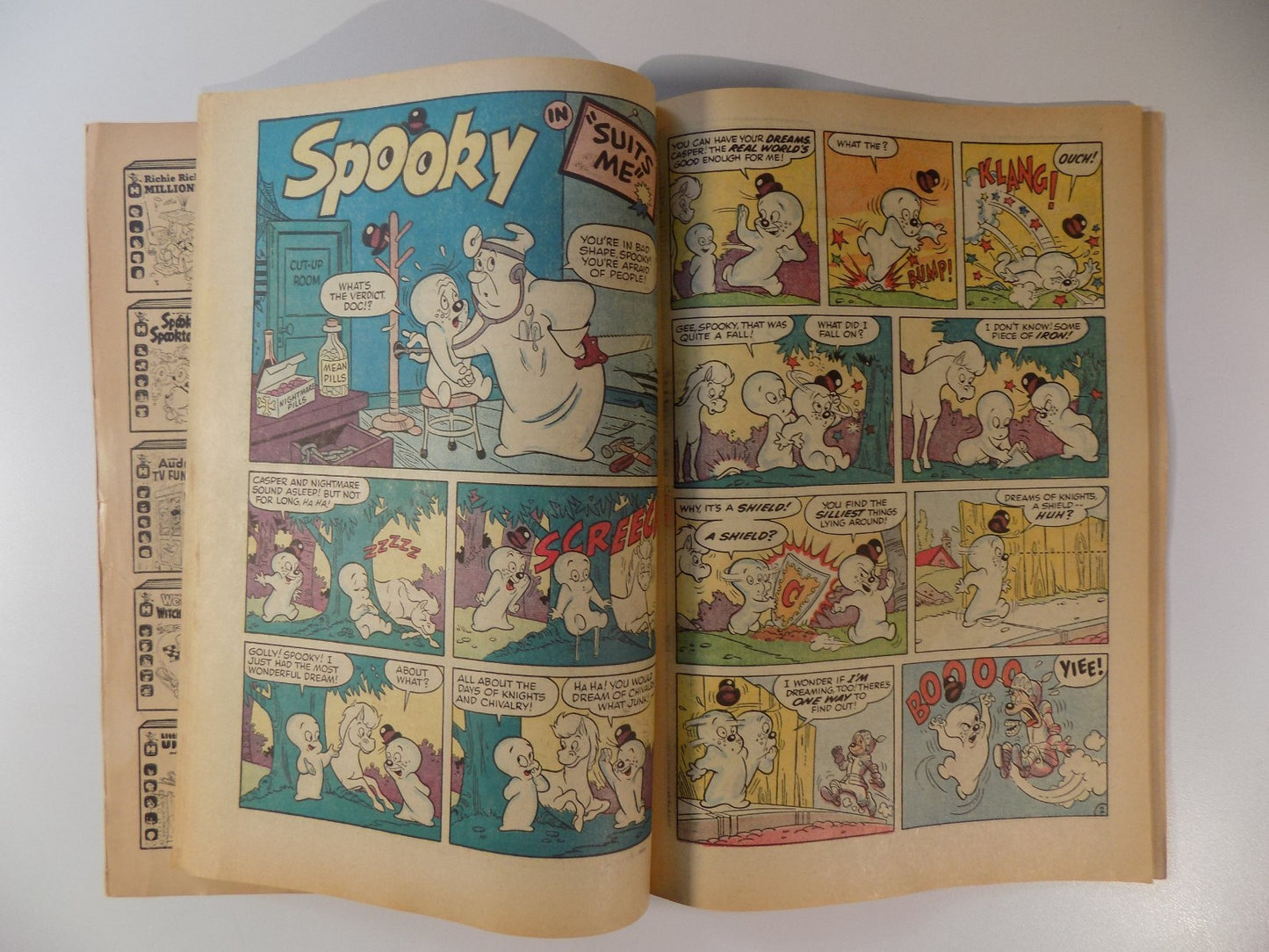 Nightmare and Casper #1 Scarce! Harvey Comic August 1963 Fine+