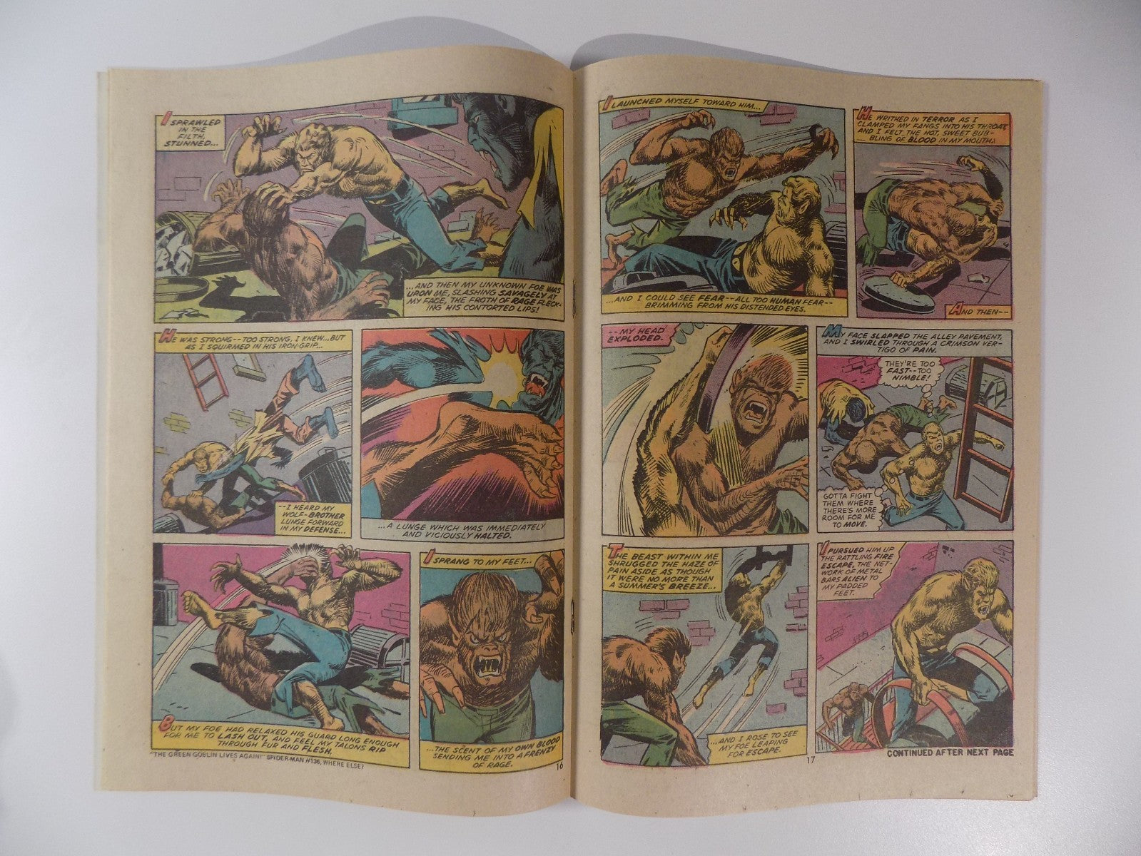 Werewolf by Night #21 Marvel Comic September 1974 Very Fine-