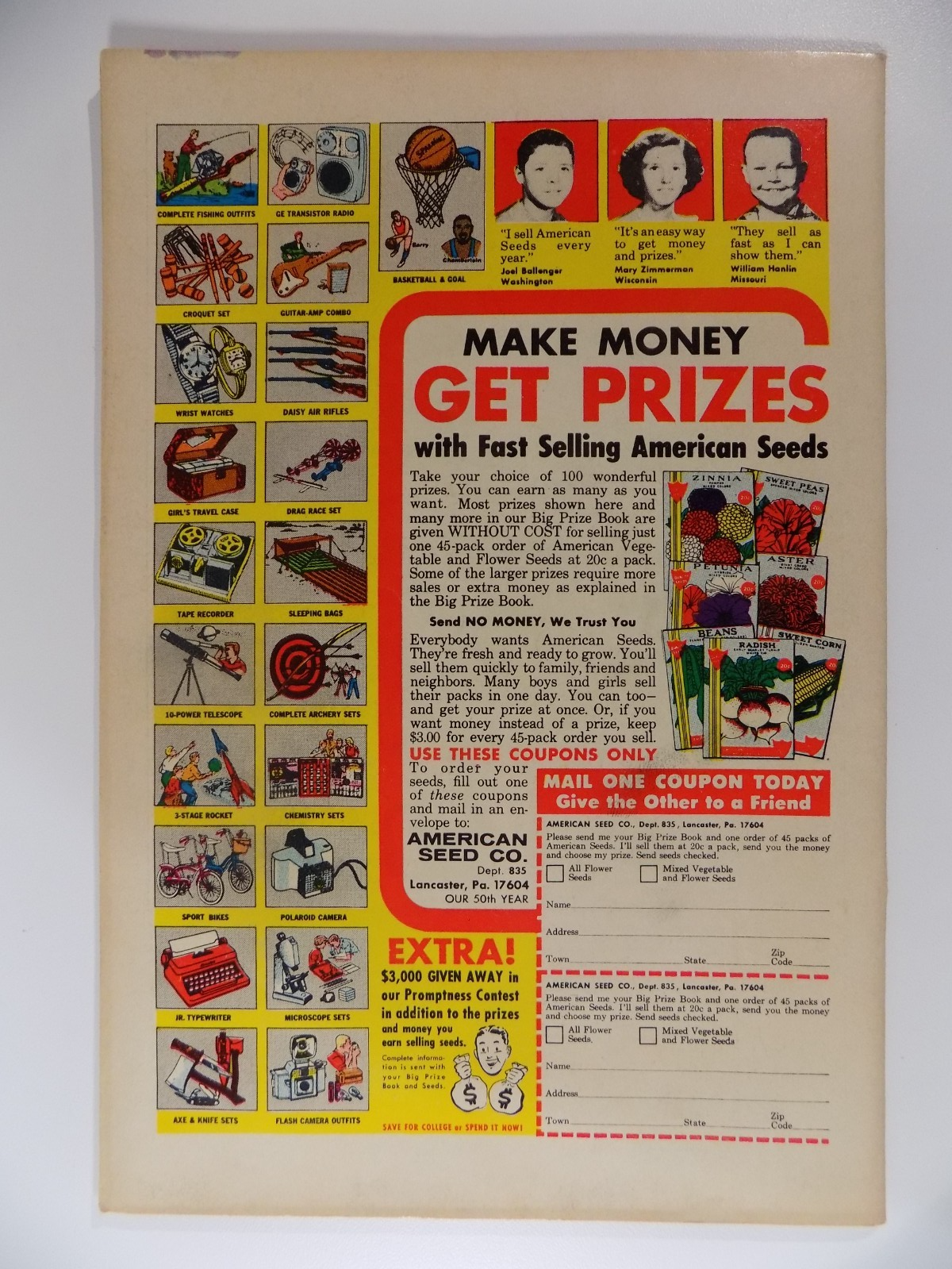 Superboy #145 DC Comic March 1968 Fine