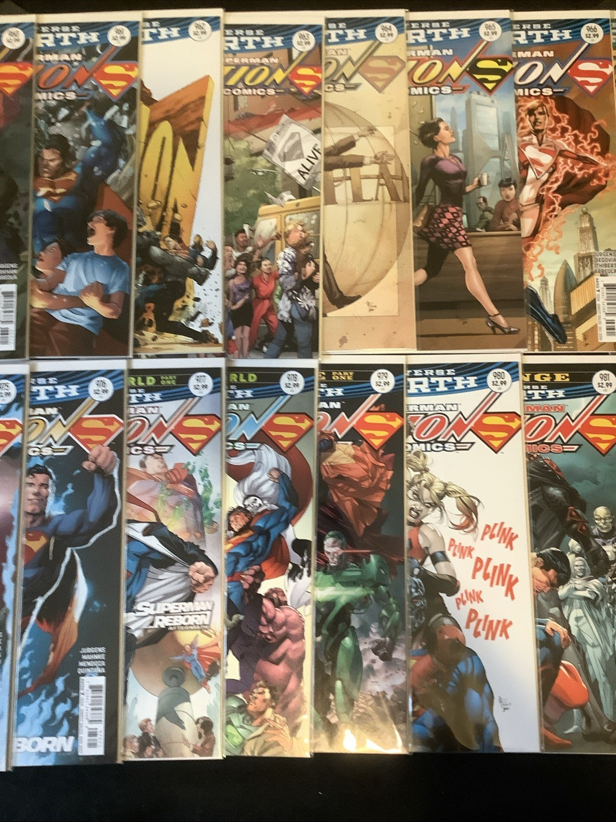 Action Comics #957-1048 (Missing #1035) Comic Lot, DC, Additional Variant Covers