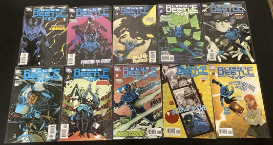 Blue Beetle #1-10 Comic Lot (2006) Keith Giffen, Reintroduction Of Peacemaker