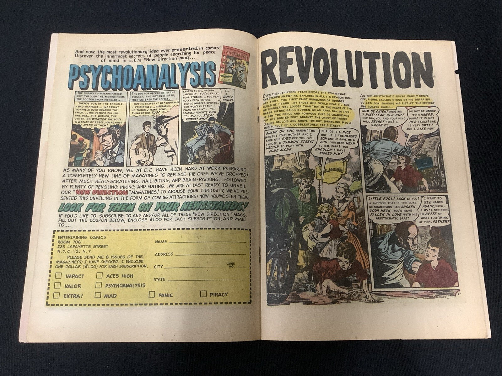 Valor #1 (EC Comics March-April 1955) VG- (3.5) Wally Wood