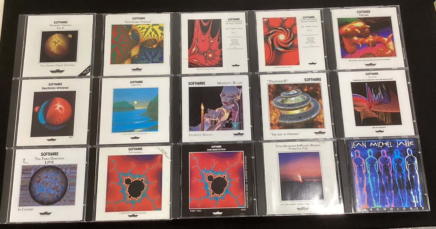 Software the band, 13 CD lot +2 bonus disk LIKE NEW -JD