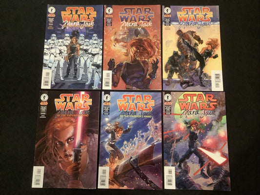 Star Wars: Mara Jade #1-6 Complete Comic Set, Dark Horse Comics, Timothy Zahn